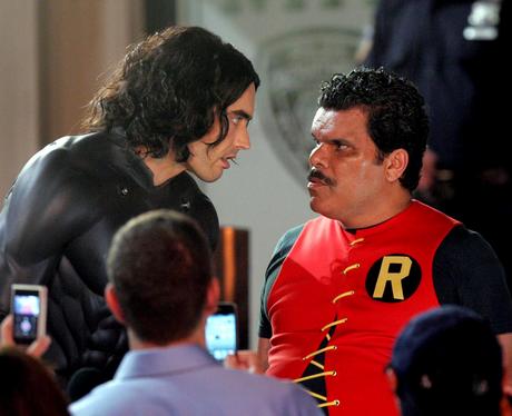 On set with the stars