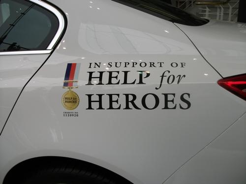 Vauxhall team up with Help for Heroes