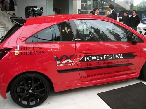 Vauxhall team up with Help for Heroes