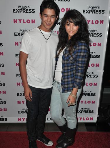 Nylon and express denim issue party