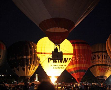 Thursday's Night Glow