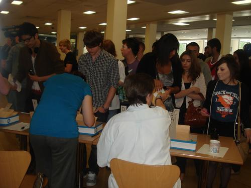 A Level Results Day at Reading College