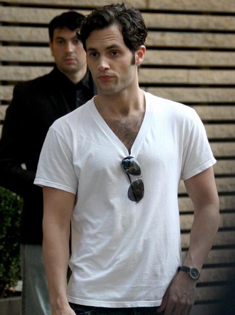 on set with Taylor Momsen Gossip Girl