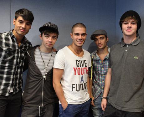 The Wanted with Jamie and Harriet's breakfast show