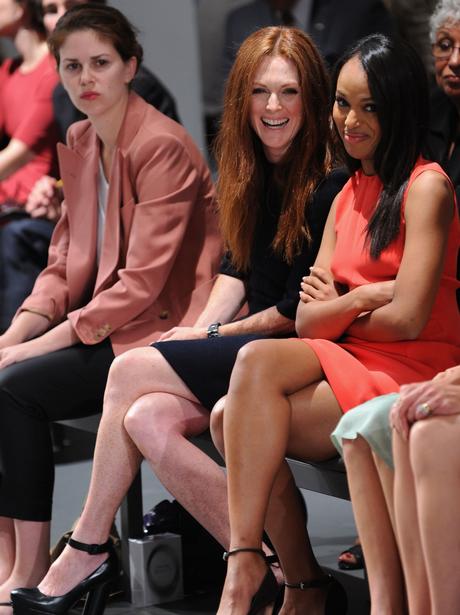 Celebrities at New York Fashion Week