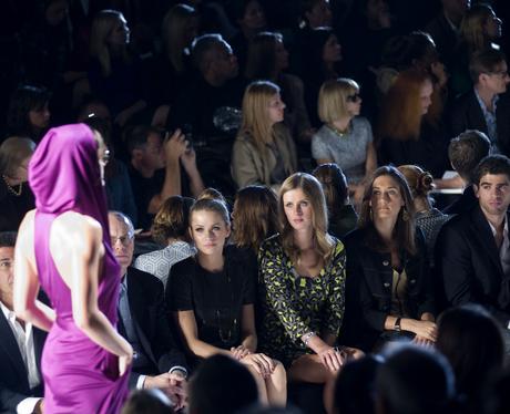 Celebrities at New York Fashion Week