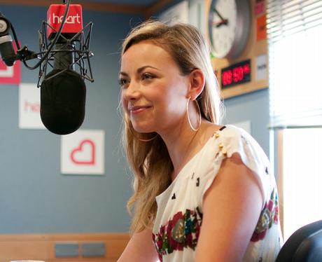 charlotte church with Jamie and harriet in heart