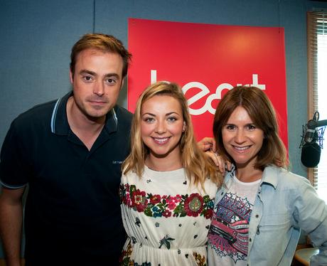 charlotte church with jamie and harriet on heart