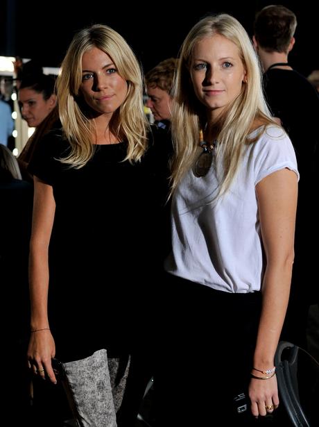 Celebrities at London Fashion Week