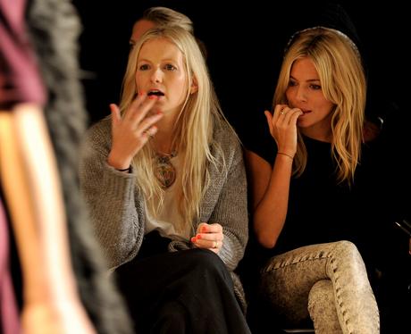 Celebrities at London Fashion Week