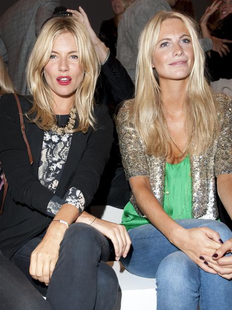 Celebrities at London Fashion Week