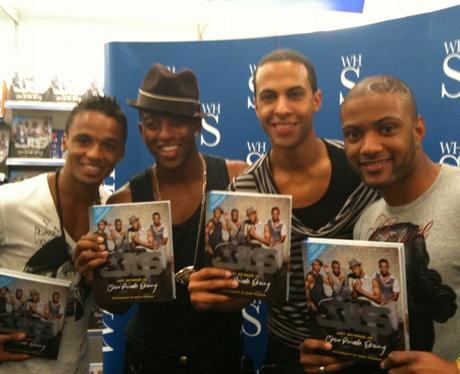 JLS book signing in Reading