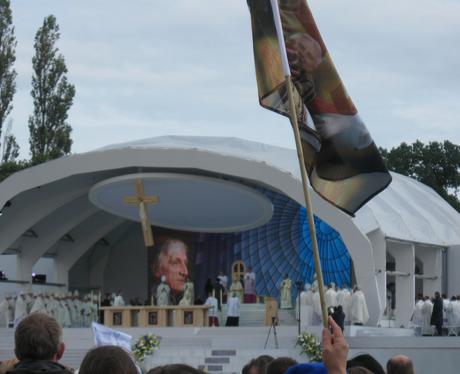 Pope at Cofton Park