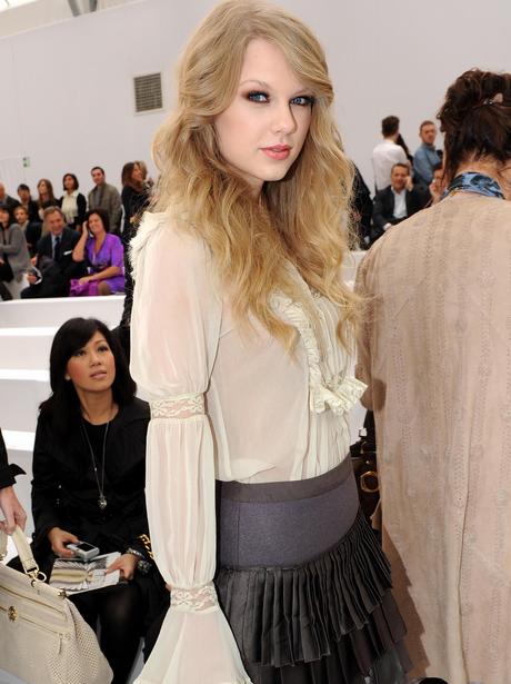 Taylor Swift during Milan Fashion Week