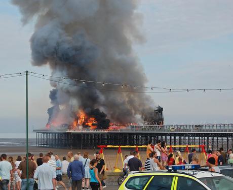 Lookback: Weston Pier Fire