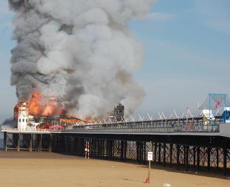 Lookback: Weston Pier Fire