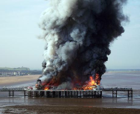 Lookback: Weston Pier Fire