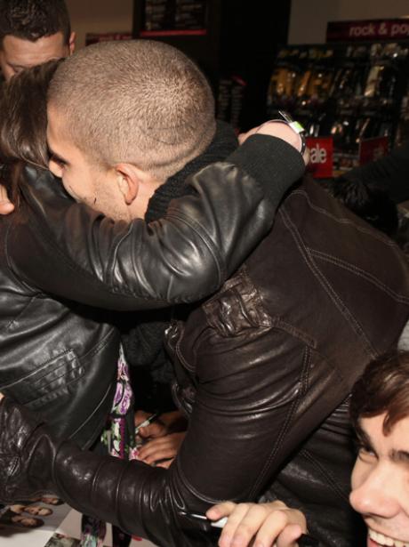 the wanted meet signing at hmv