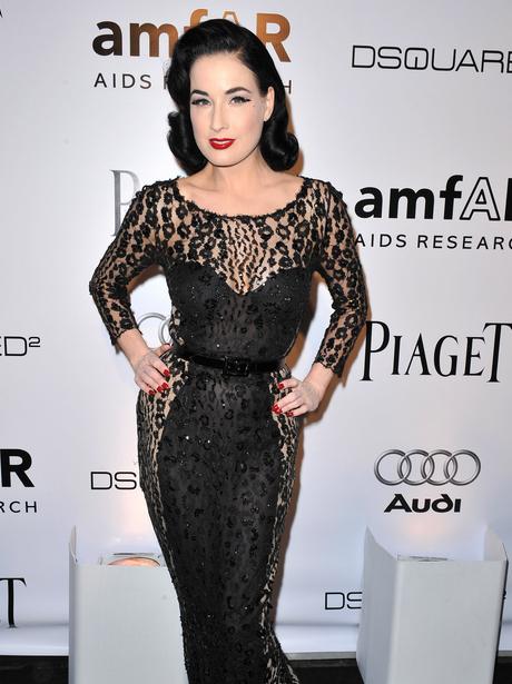 27th October - Dita Von Teese - Week in style - 29th October - Heart