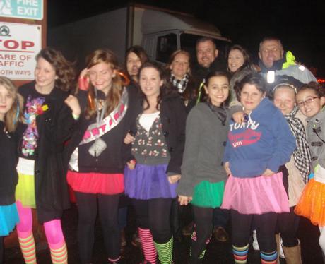 Listeners arrive at Fun at the Fireworks
