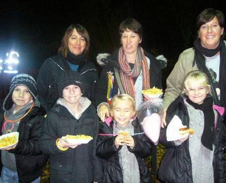 Fairlands Valley Park Fireworks in Stevenage