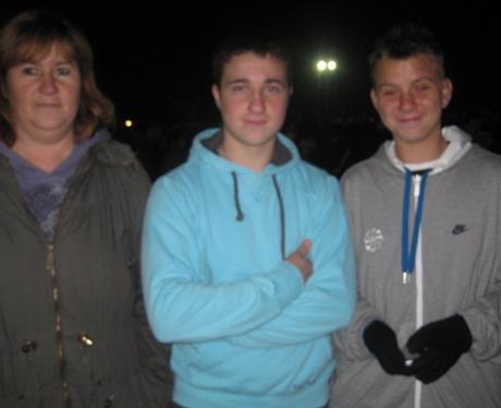 Fireworks at Popes Meadow in Luton