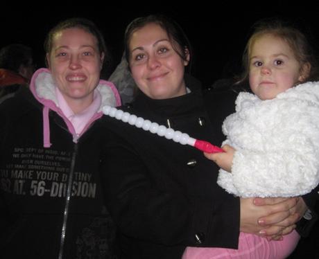 Fireworks at Popes Meadow in Luton