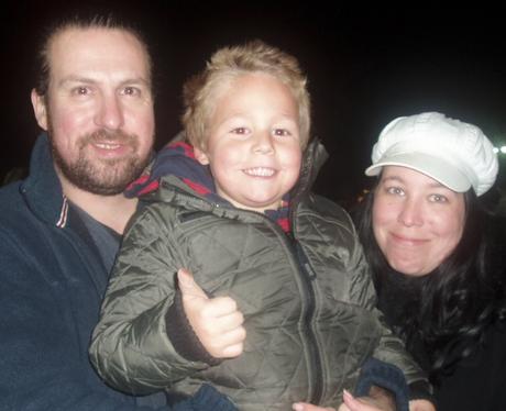 Fireworks at Popes Meadow in Luton