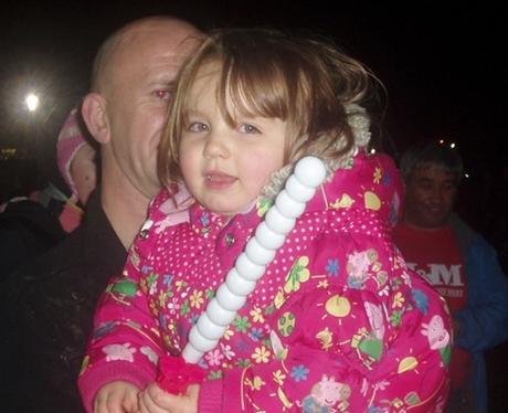 Fireworks at Popes Meadow in Luton