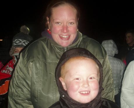 Fireworks at Popes Meadow in Luton