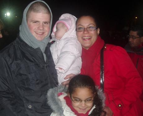 Fireworks at Popes Meadow in Luton