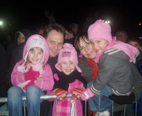 Fireworks at Popes Meadow in Luton