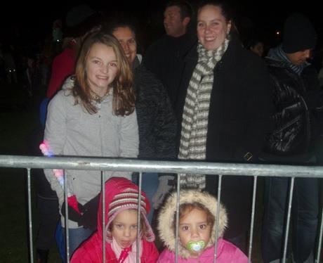 Fireworks at Popes Meadow in Luton