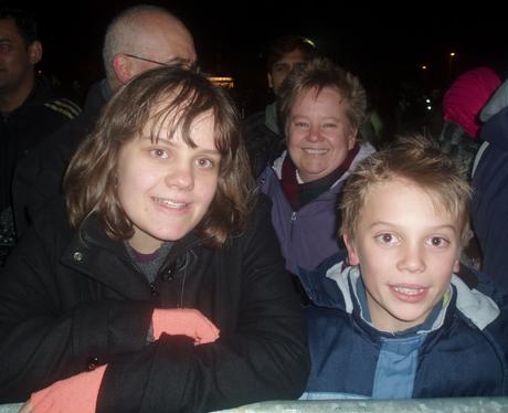 Fireworks at Popes Meadow in Luton