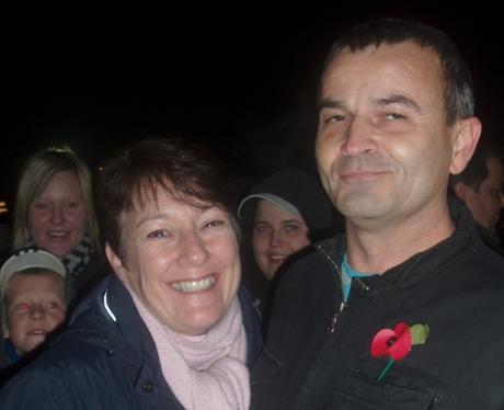 Fireworks at Popes Meadow in Luton