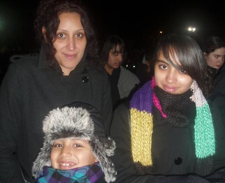 Fireworks at Popes Meadow in Luton