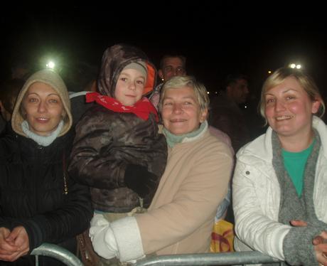 Fireworks at Popes Meadow in Luton