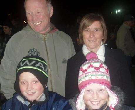 Fireworks at Popes Meadow in Luton