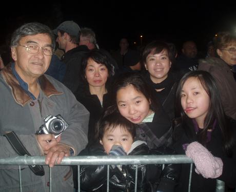 Fireworks at Popes Meadow in Luton