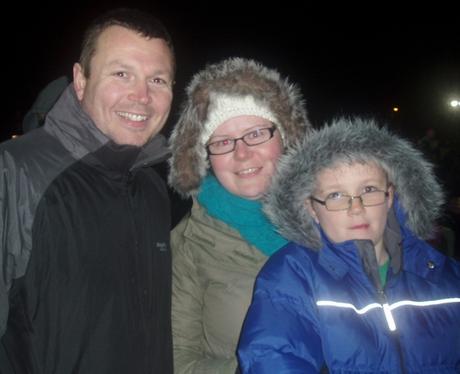 Fireworks at Popes Meadow in Luton