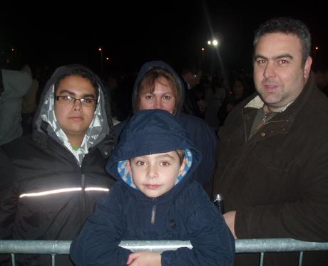 Fireworks at Popes Meadow in Luton