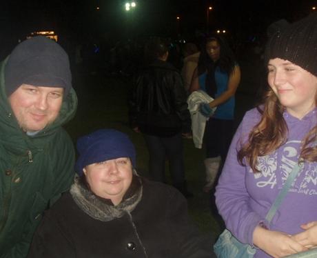 Fireworks at Popes Meadow in Luton