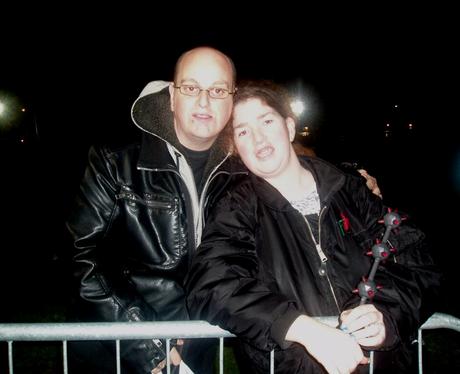 Fireworks at Popes Meadow in Luton
