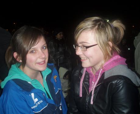 Fireworks at Popes Meadow in Luton