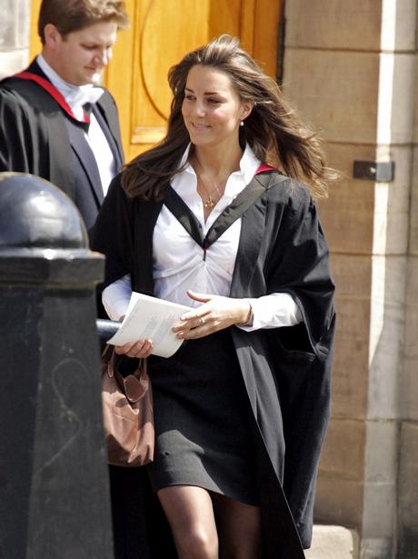 Kate Middleton graduates from St Andrews university - Kate Middleton's ...