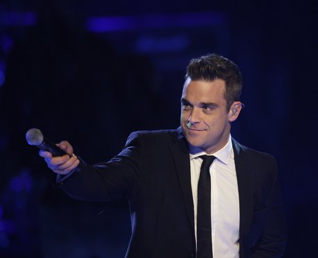 Robbie Williams and Gary Barlow