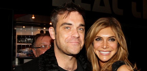 Robbie WIlliams and Ayda Field