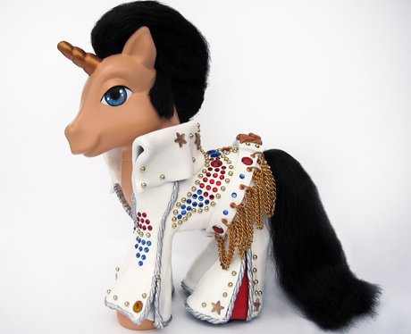 Elvis Presley White Jumpsuit My Little Pony