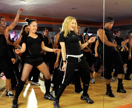 madonna launches gym
