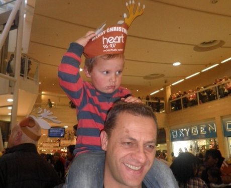 The Mall Christmas Light Switch in Luton